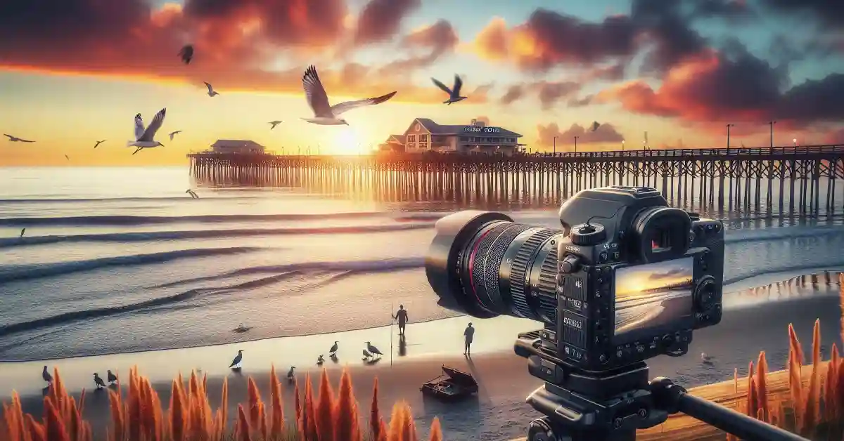 Cherry Grove Pier Camera