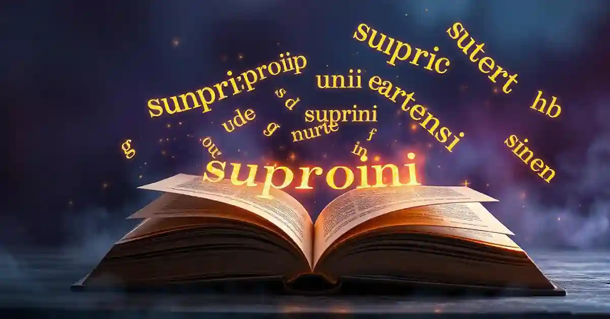 11 letter words with suproni