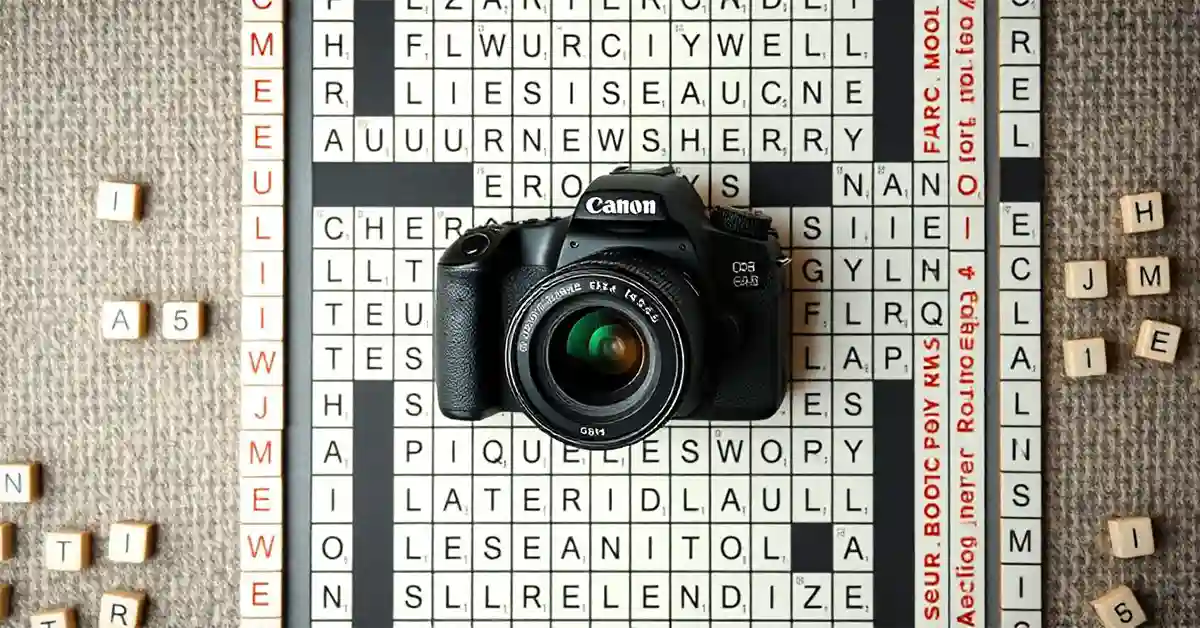 Camera From Canon Crossword