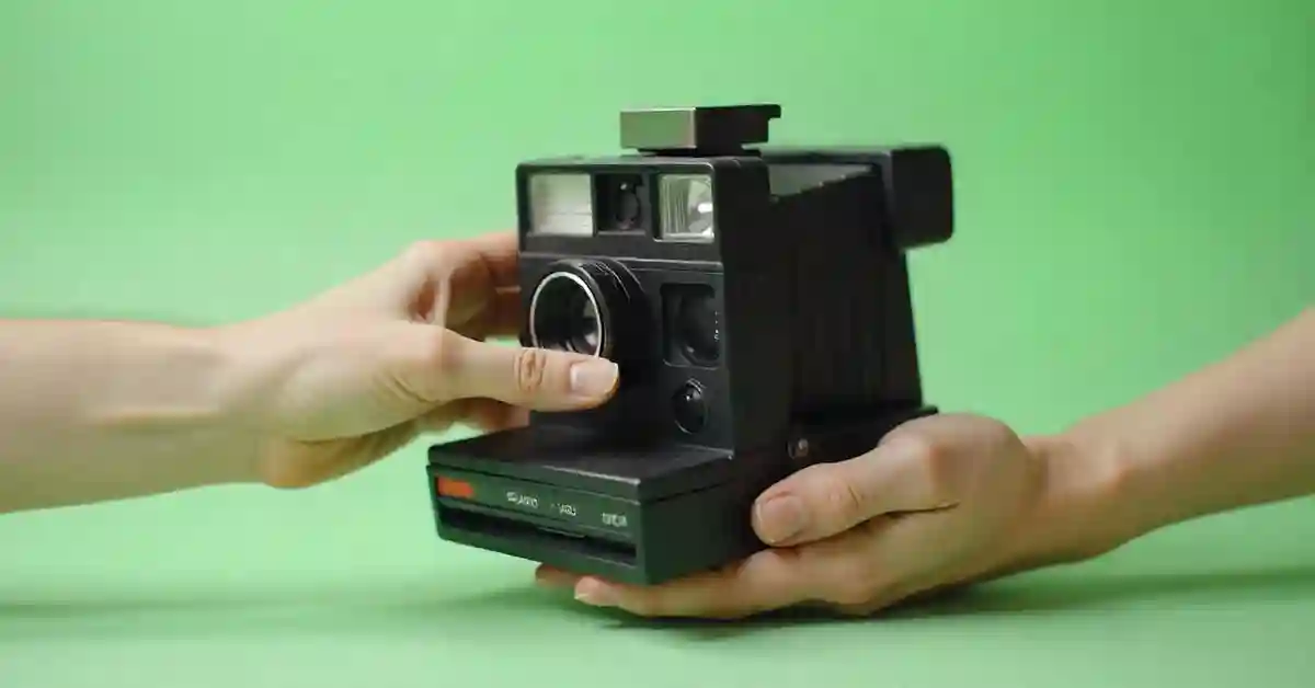 How to Close a Polaroid 320 Land Camera