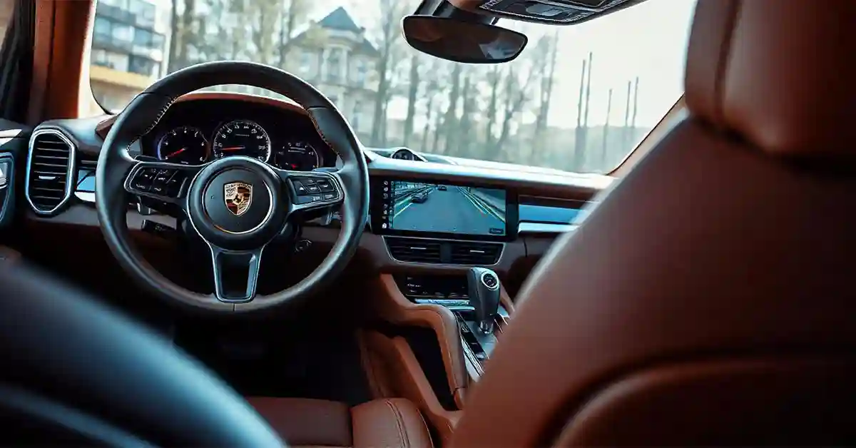 Steering Wheel Control 360 Camera 2021 Porsche Cayenne GTS