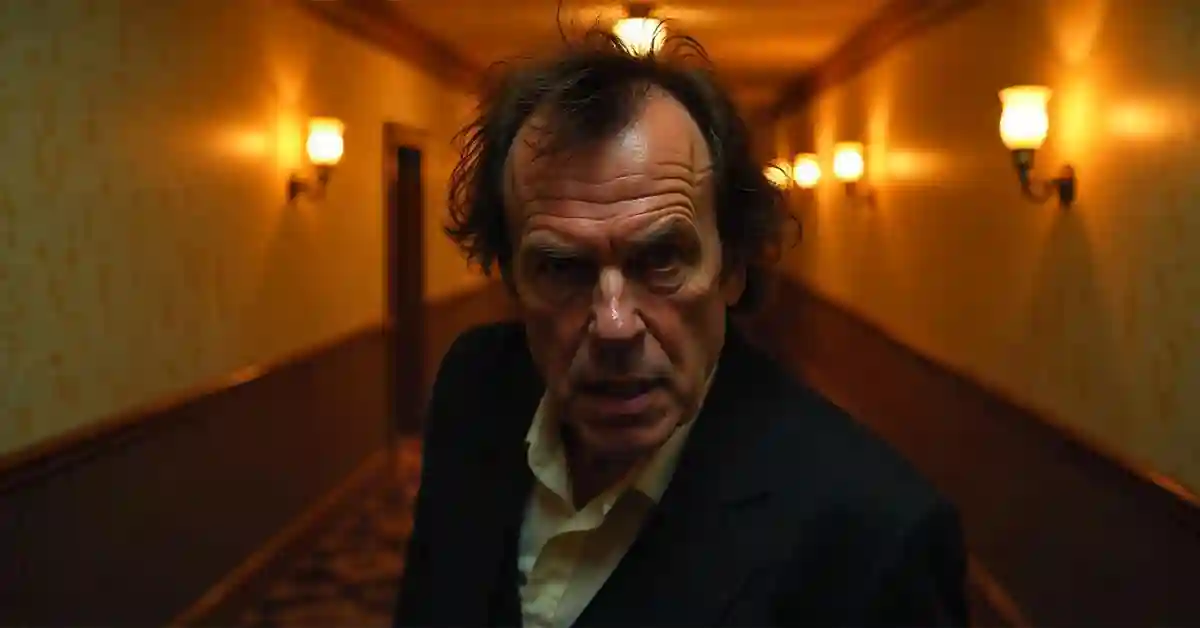 does jack nicholson purposely look into the camera in shining