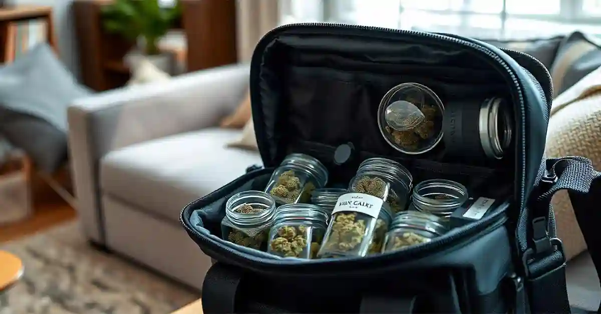 are camera bags good to stash jars of weed​